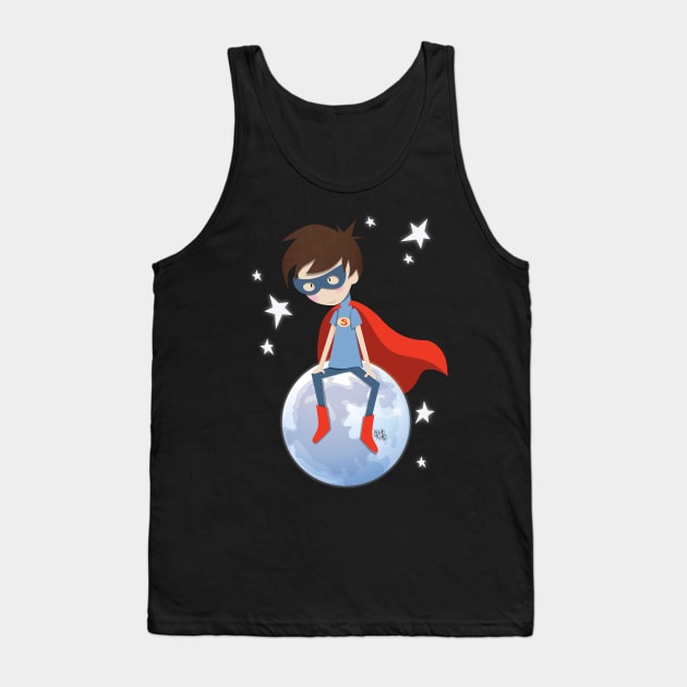 Superhero Tank Top by Madebykale